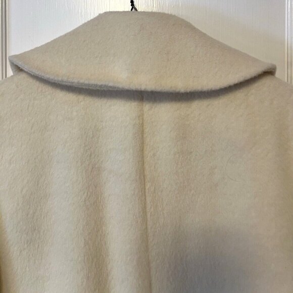 Harve Benard Cream Wool Coat - Picture 7 of 14